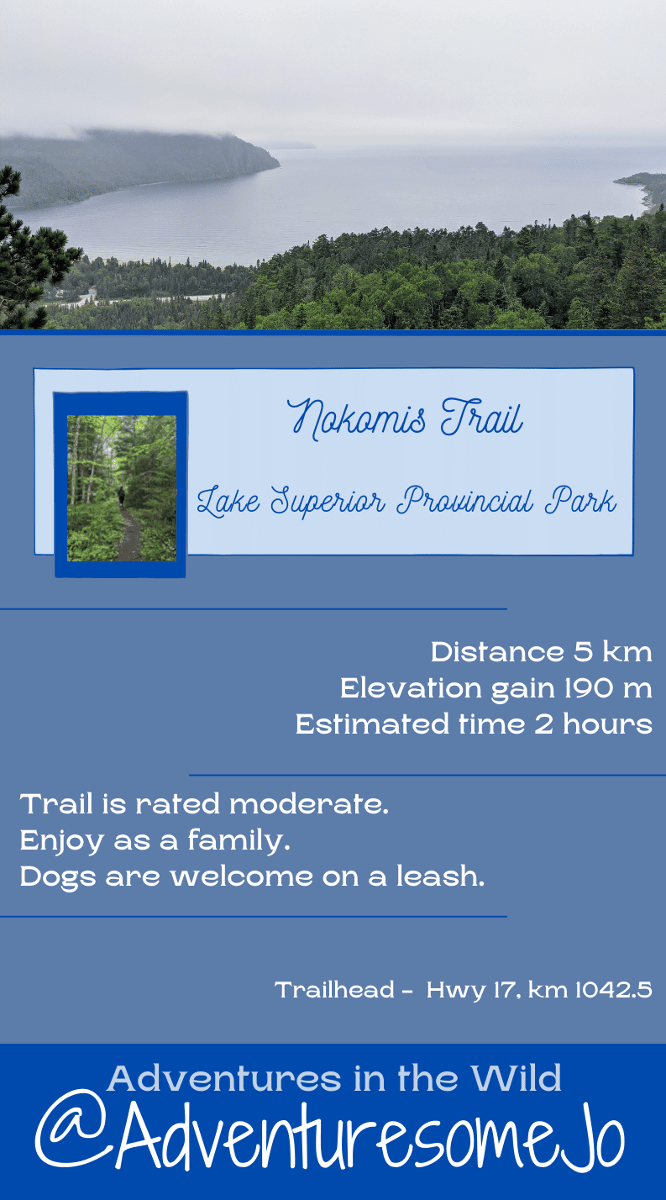 nokomis trail information