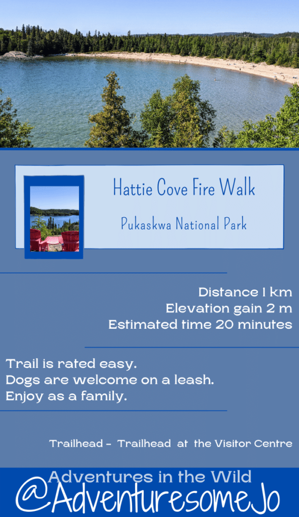 Hattie Cove Fire Walk information