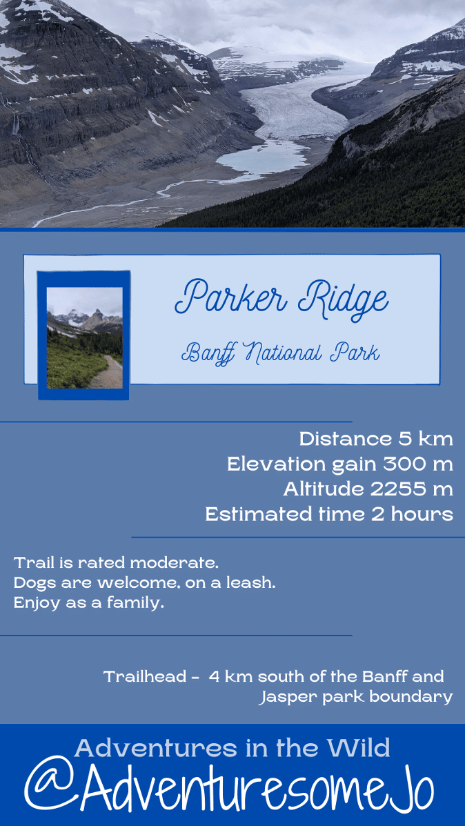 Parker Ridge Trail information