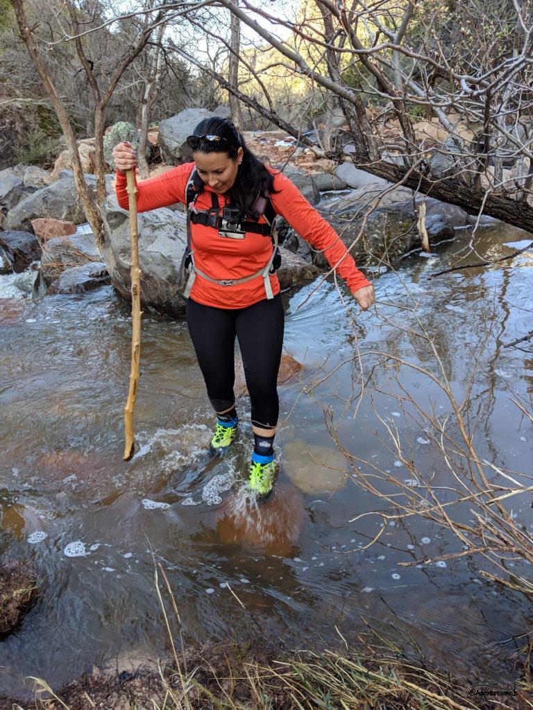 fording Left Fork Creek