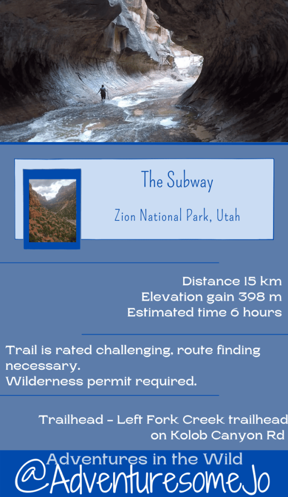 Information on the Subway Hike
