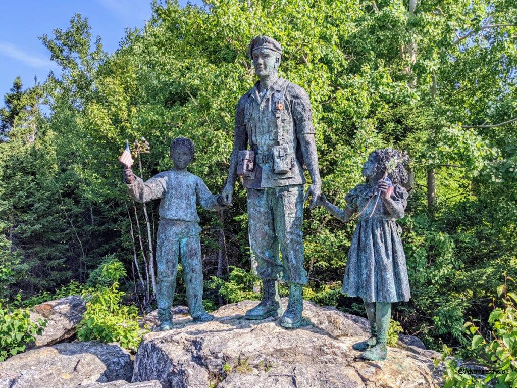 Silent Witness Memorial in Gander, Newfoundland