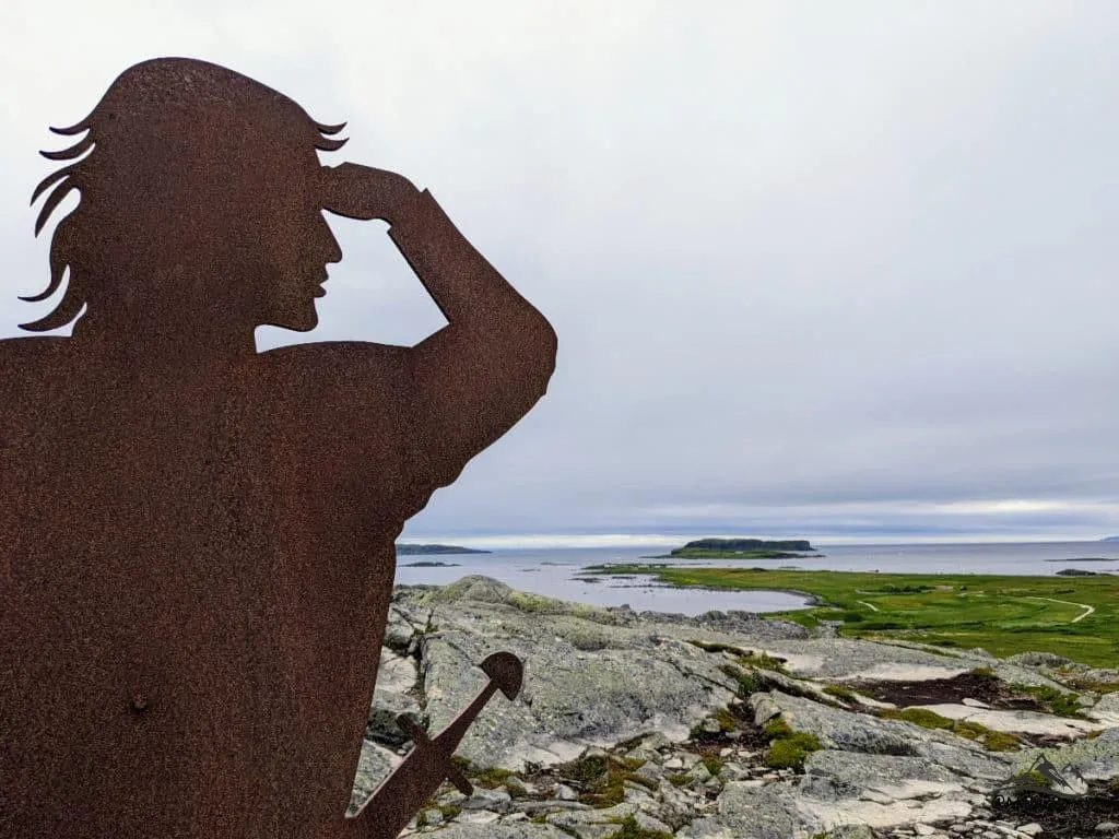 L'Anse aux Meadows, our last stop on our road trip in Newfoundland