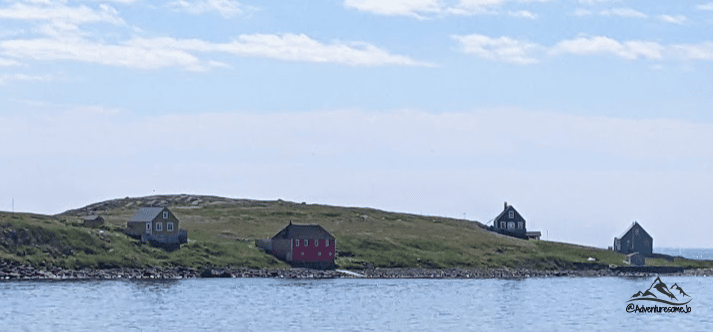 houses on Île aux Marins