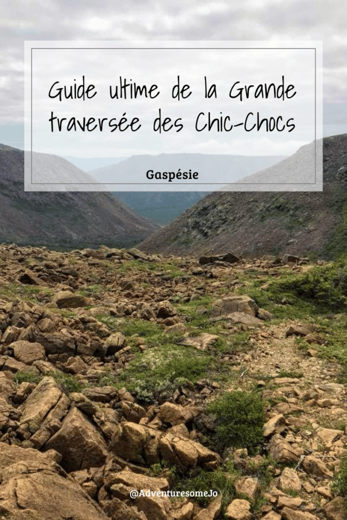 épingle du guide ultime de la grande traversée des chic-chocs