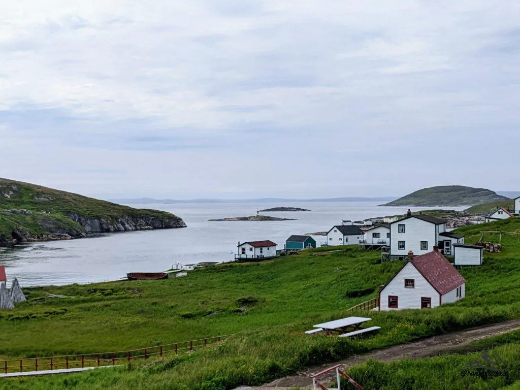la communauté de Battle Harbour sur une petite île du Labrador