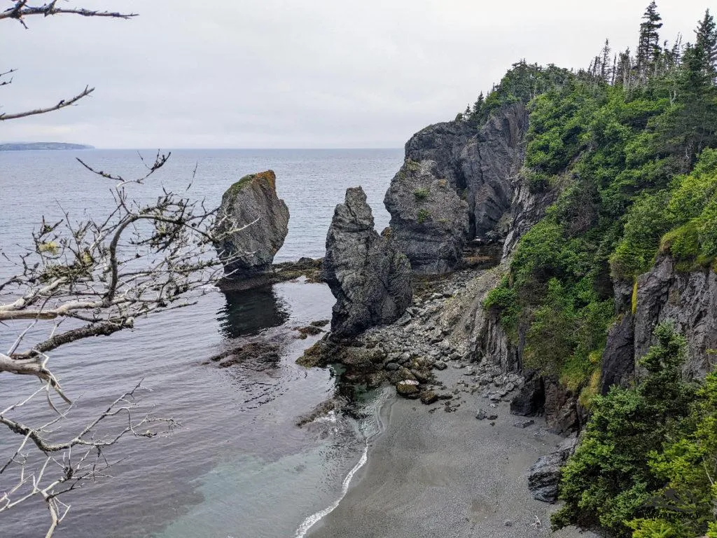 views on the Skerwink Trail in Trinity