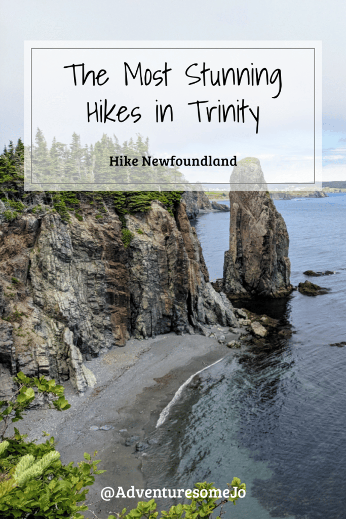 rock pillars on the coast of Trinity