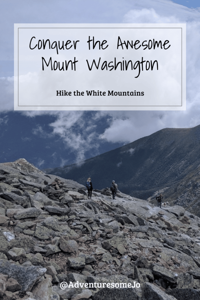 pin to the guide of hiking Mount Washington