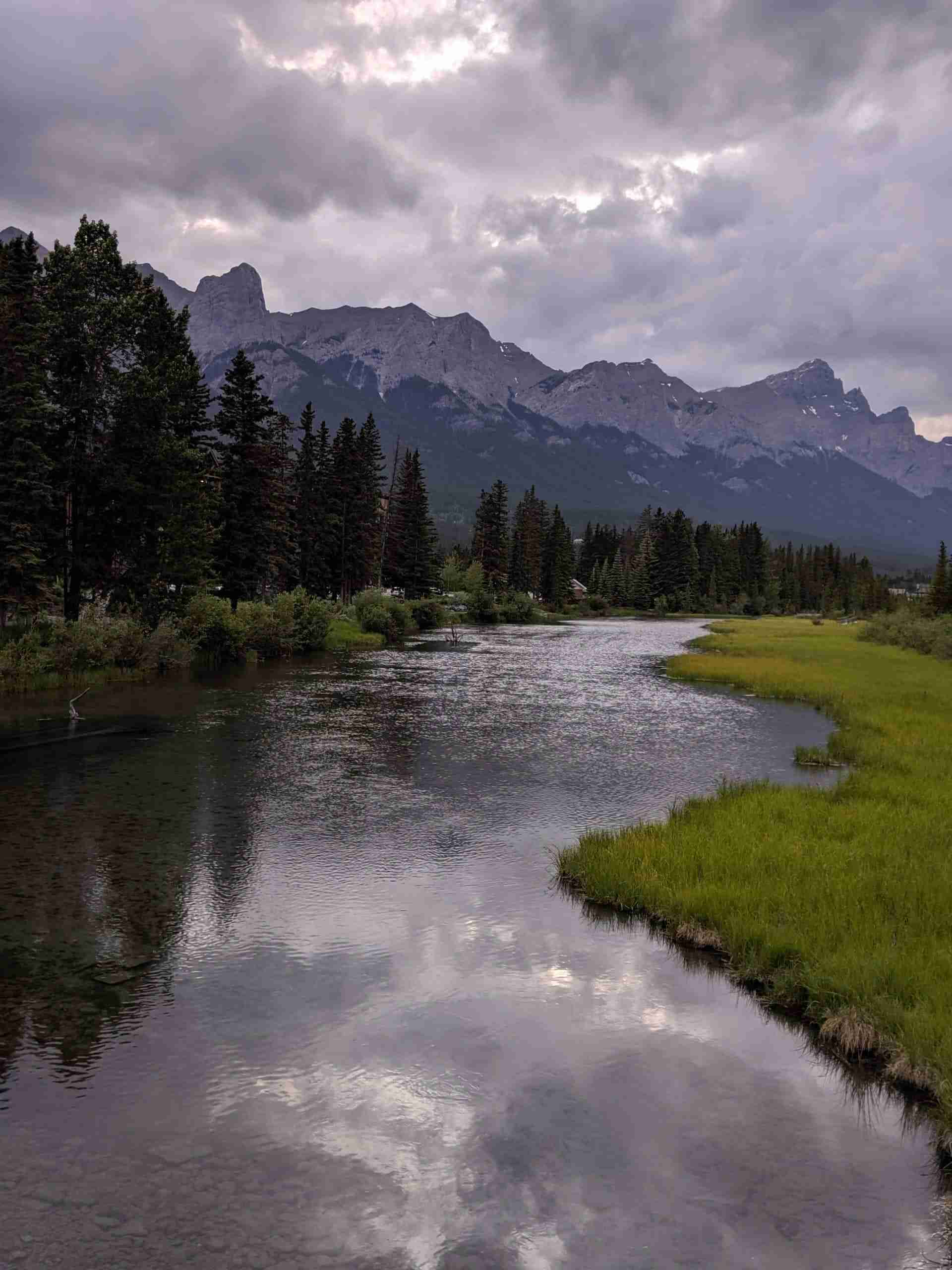 Policeman's Creek Boardwalk family hike in the Canadian Rockies