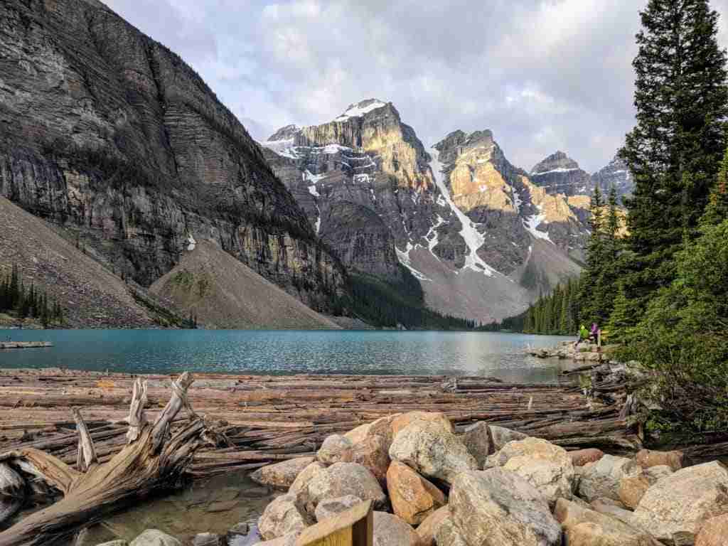 Moraine Lake from the Shoreline Trail