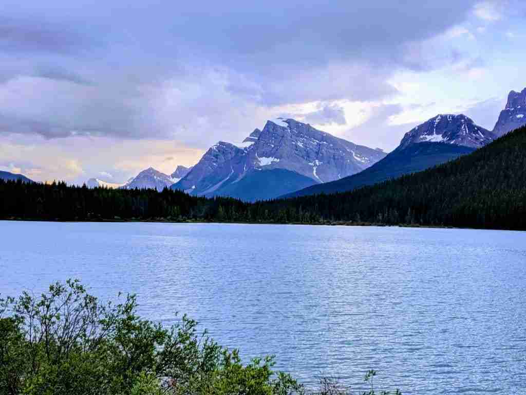 Waterfowl Lake on the Icefields Parkway
