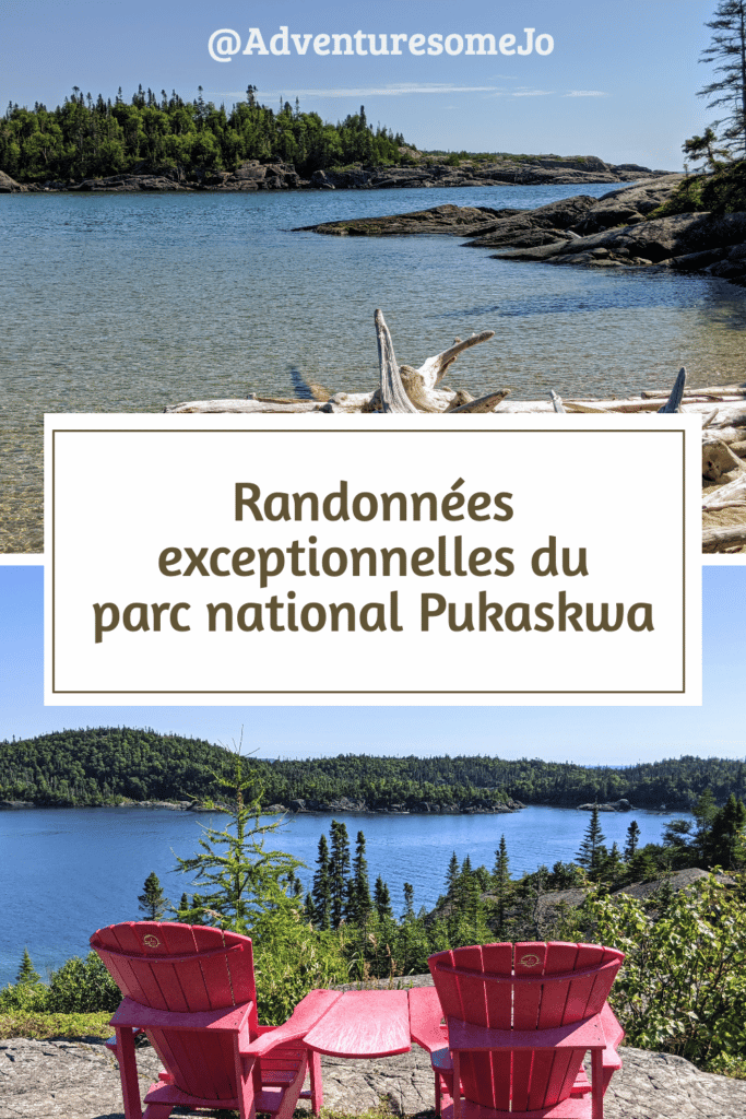 Épingle des Randonnées du parc national Pukaskwa