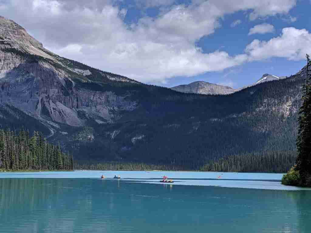 Emerald Lake in Yoho National Park in the Canadian Rockies