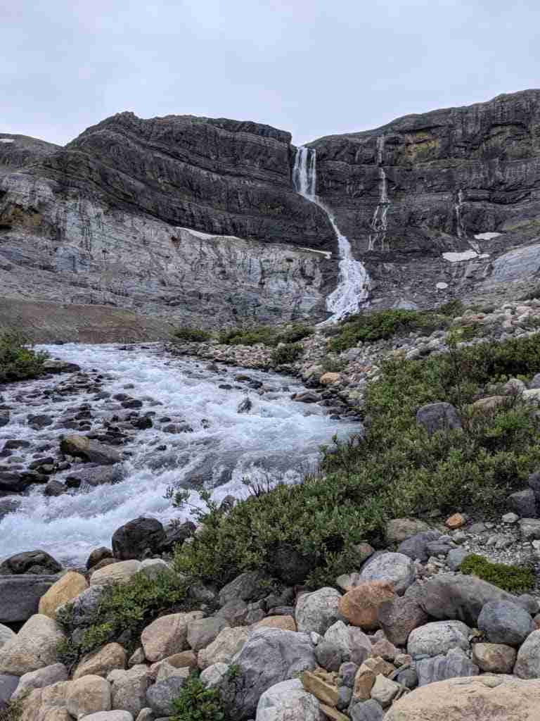 Bow Glacier Falls