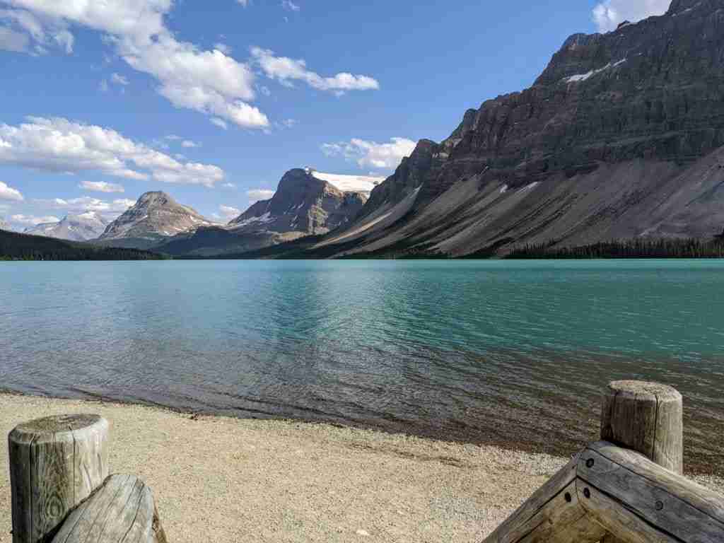 Bow Lake on the Icefields Parkway