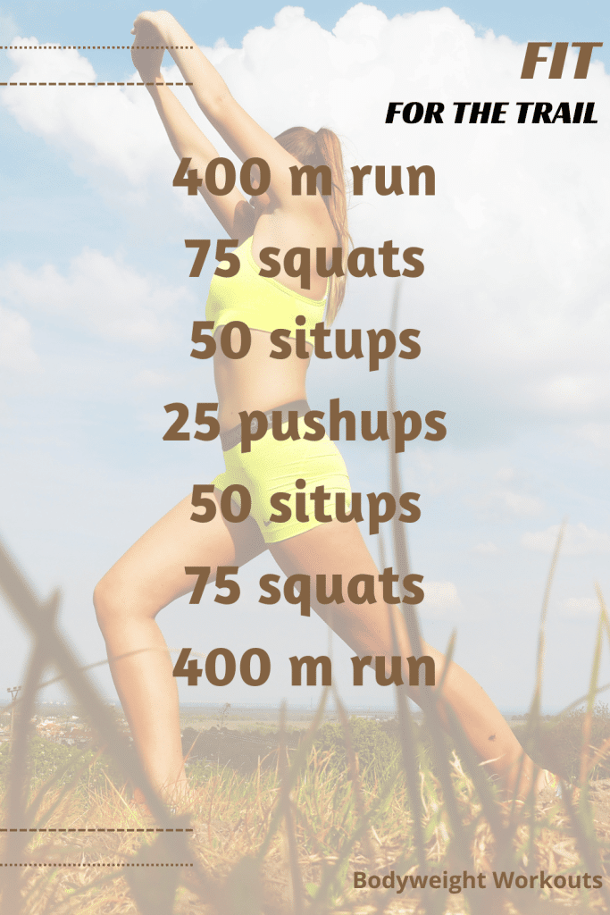 exercises to get in shape for hiking