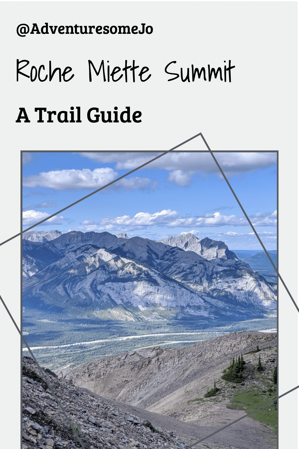 Trail Guide to Roche Miette Hike