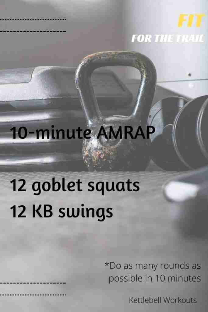 kettlebell exercises to get fit for the trail