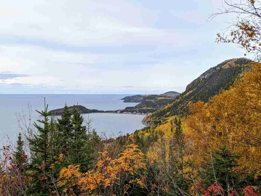 Belvédère Raoul-Roy Lookout in parc national du Bic