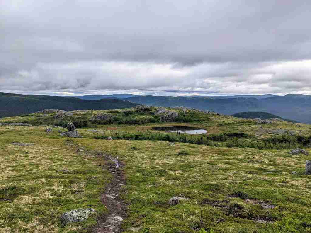 the plateau of Monts Groulx