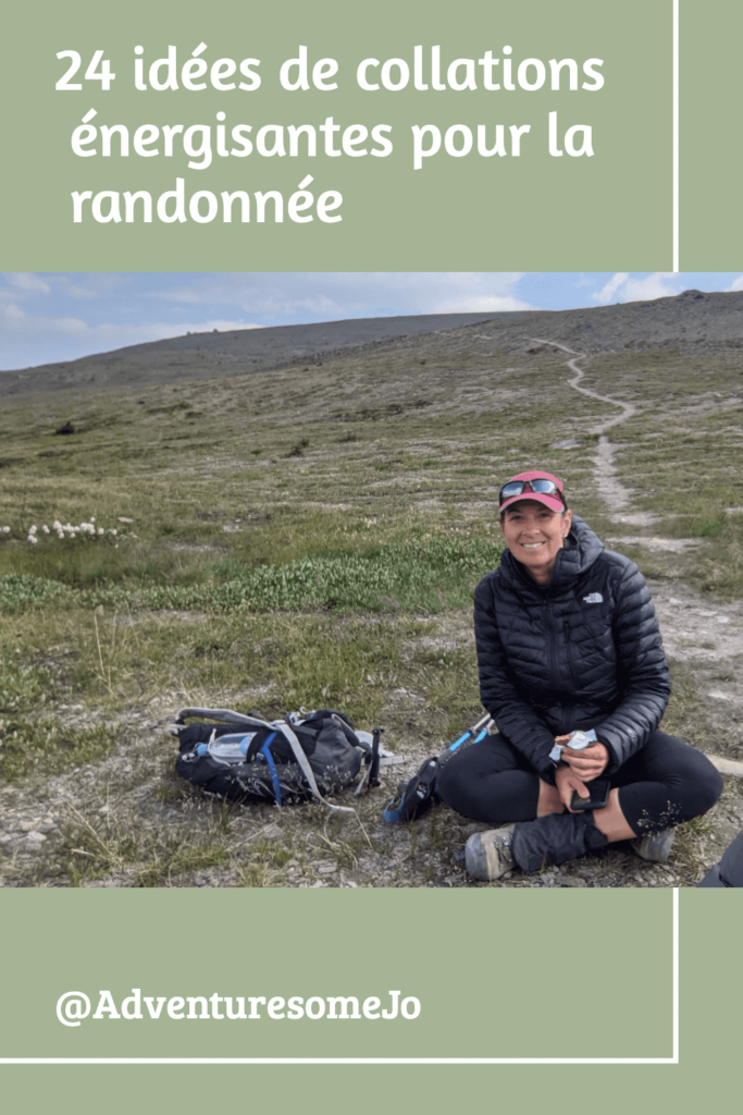 idées de collations pour la randonnée