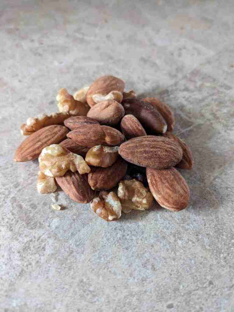 nuts are a perfect hiking snack