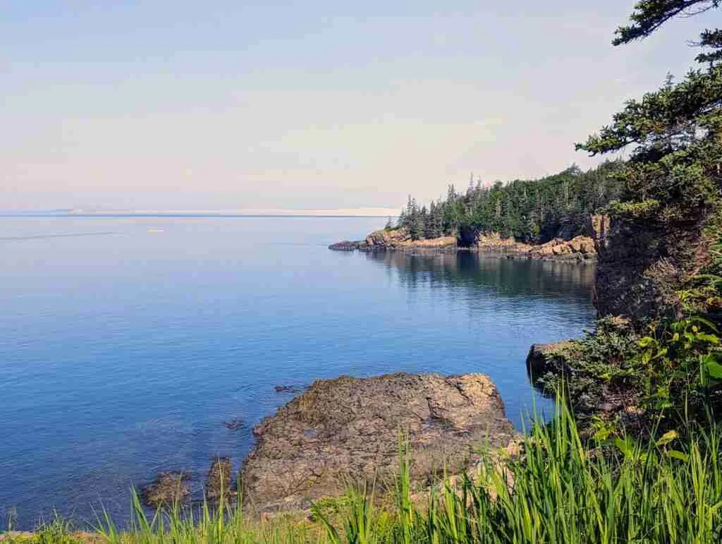 Lobster Hole Lookout on the Cape Split Trail