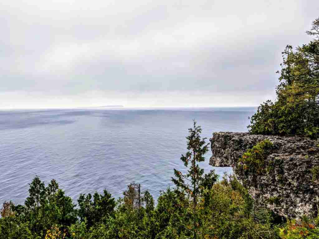View of the Georgian Bay from the Bruce Trail