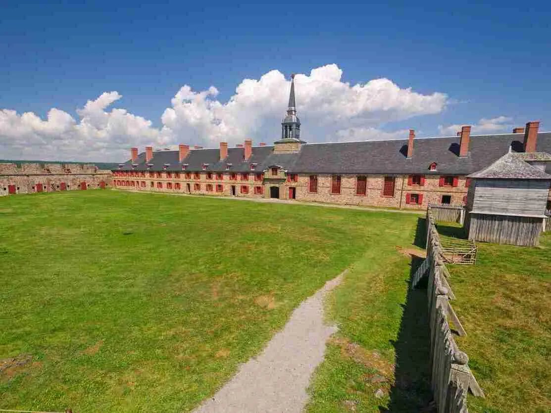 La forteresse Louisbourg en Nouvelle-Écosse