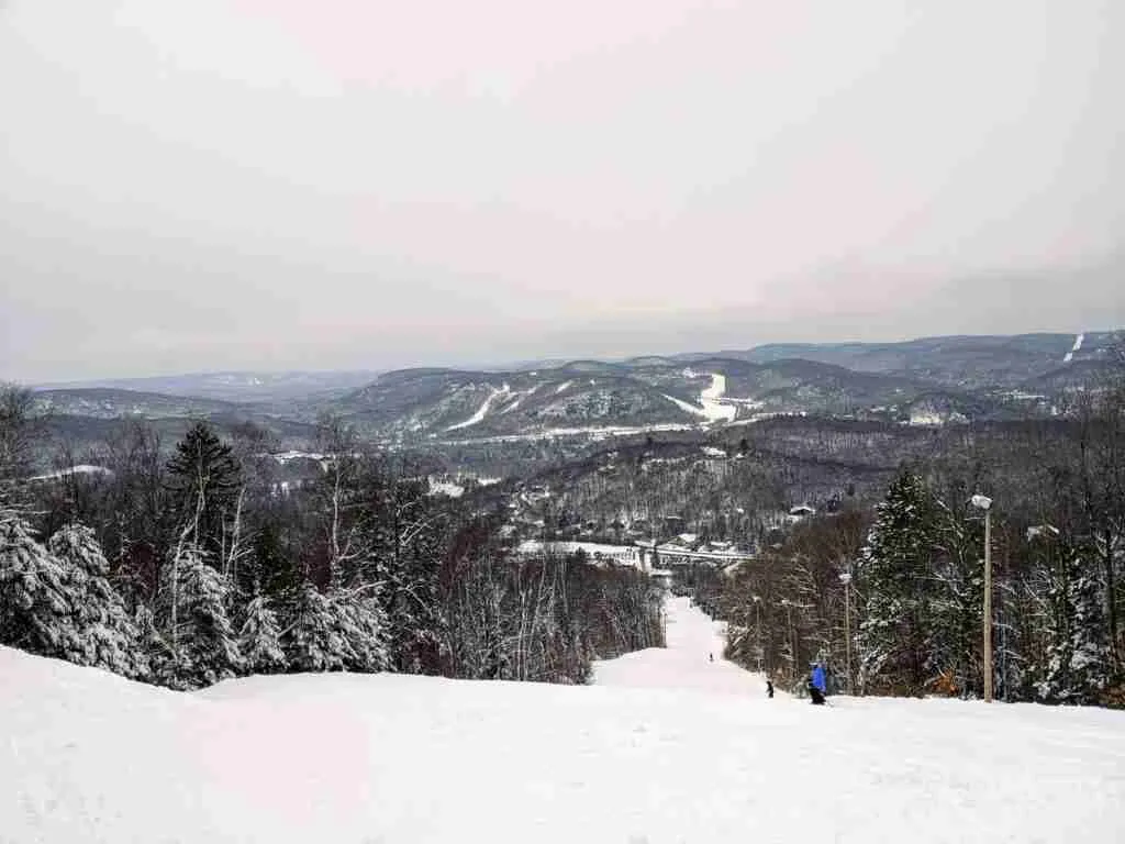 pistes de ski à Saint-Sauveur