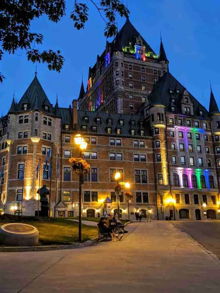 Chateau Frontenac in Quebec
