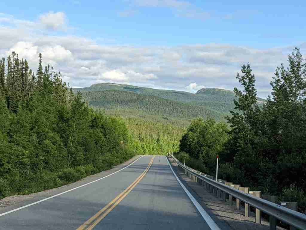 Road trip sur la route 389 de à Fermont, Québec