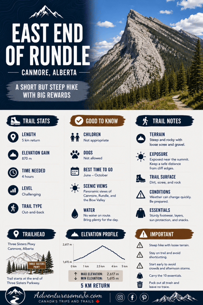 Mount Rundle Route Hiking To Mount Rundle's Summit