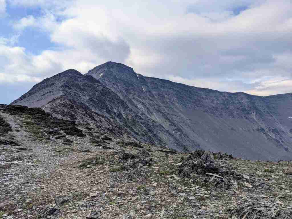 le sommet de Indian Ridge